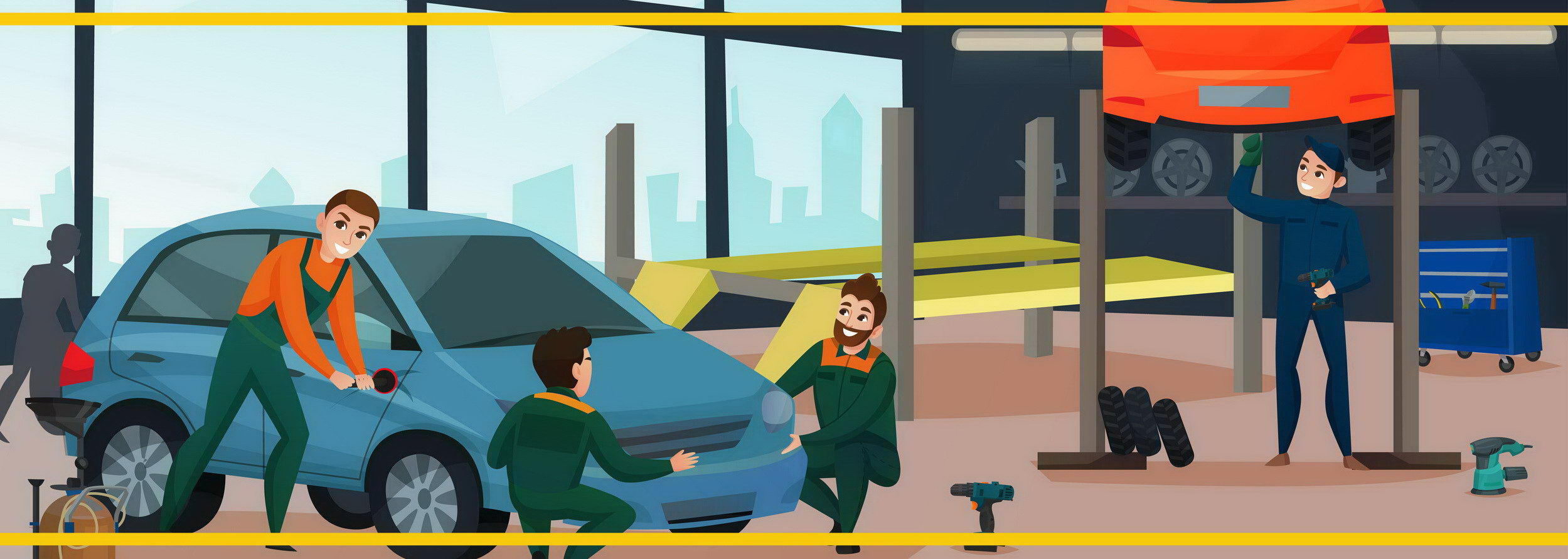 צור קשר - מוסך שלום עטון