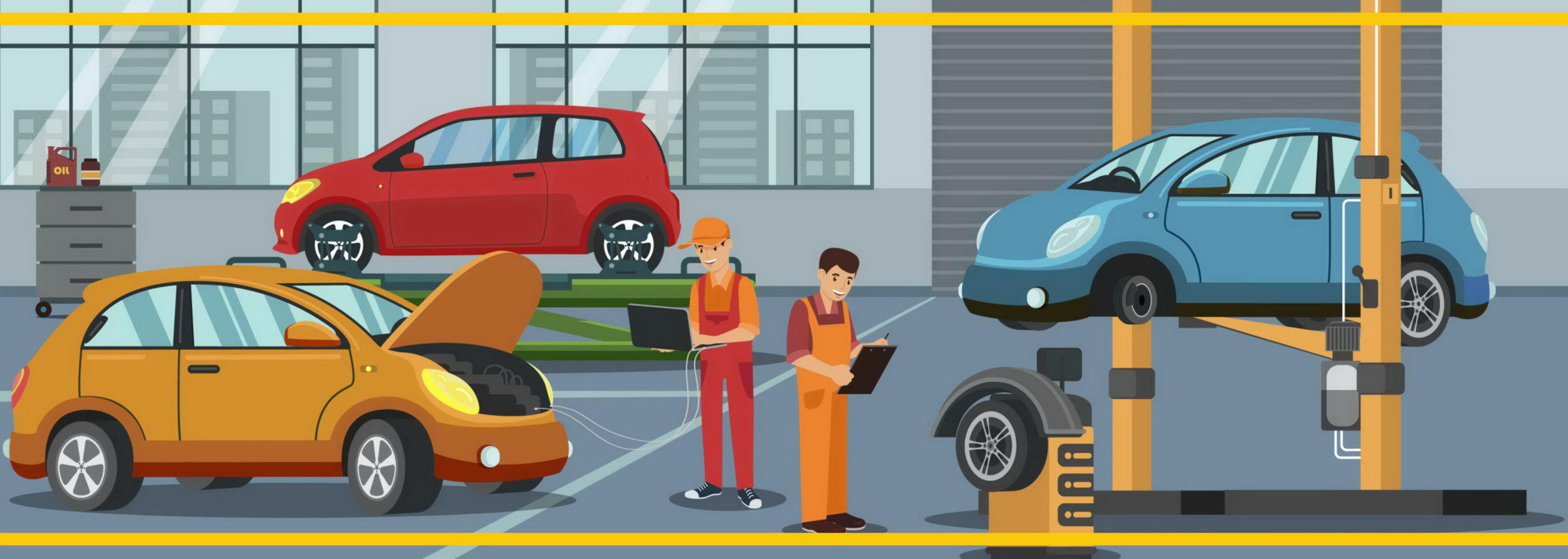 השירותים שלנו - מוסך שלום עטון